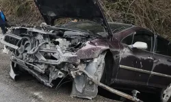 Savrularak su kanalına düştü: 3 yaralı