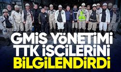 GMİS yönetimi geçici iş durdurma kararı verilen madenlerde işçileri bilgilendirdi