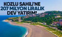 Kozlu Sahili'ne 207 milyon liralık dev yatırım