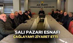 Salı Pazarı esnafı geçim sıkıntısını AKP İl Başkanı’na taşıdı