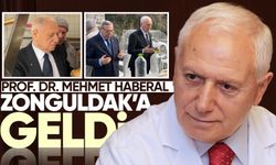 Prof. Dr. Mehmet Haberal memleketi Zonguldak'a geldi