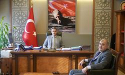 Tarım Müdürü Nihat Ağan Çaycuma Kaymakamı Adem Kaya’yı Ziyaret Etti