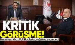 TTK Genel Müdürü Muharrem Kiraz Vali Hacıbektaşoğlu'nu ziyaret etti