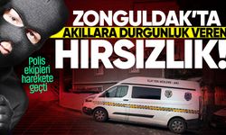 Zonguldak’ta akıllara durgunluk veren hırsızlık