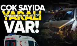 Zonguldak'ta korkunç kaza: Çok sayıda yaralı var!