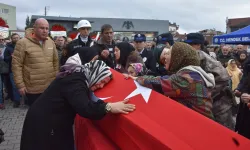 Zonguldaklı polis memuru Umut Sıbıç'a acı veda