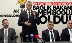 AK Parti'nin ilk konuğu Sağlık Bakanı Memişoğlu oldu