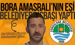 Ali Bora Amasralı’nın eşi Zonguldak Belediyesi'nde iş başı yaptı