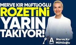 Anahtar Parti'ye geçen Merve Kır Müftüoğlu rozetini takacak