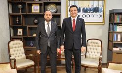 Başkan Erol, Genel Başkan Mahmut Arıkan’ı ziyaret etti