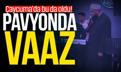 Çaycuma'da akılalmaz görüntüler: Vaaz saatini pavyonda yaptı!