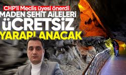 CHP'li Meclis üyesi önerdi: Maden şehit aileleri ücretsiz yararlanacak!