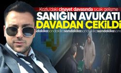 Kozlu’daki cinayet davasında sıcak gelişme: Avukat davadan çekildi!