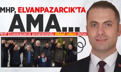 MHP'nin Elvanpazarcık programında dikkat çeken detay