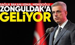 Sağlık Bakanı Kemal Memişoğlu Zonguldak'a geliyor