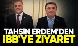 Tahsin Erdem'den İBB'ye ziyaret
