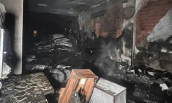 Tekstil Atölyesinde yangın