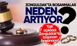 TÜİK açıkladı: Zonguldak'ta boşanma sayısı arttı!