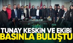 Tunay Keskin ve ekibi basınla buluştu