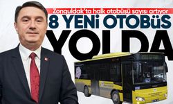 Zonguldak’ta ulaşıma 8 yeni halk otobüsü geliyor