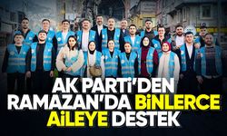 AK Parti Zonguldak’tan Ramazan’da binlerce aileye destek