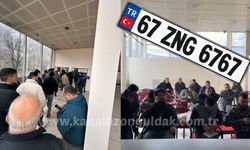 Zonguldak’ta APP plaka cezası sürücülere kuyruk oluşturdu
