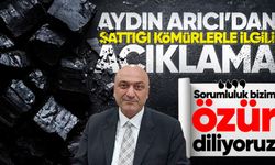 Aydın Arıcı’dan örnek davranış: "Sorumluluk bizim, özür diliyoruz"