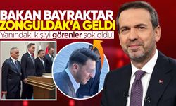 Bakan Bayraktar'ın Zonguldak ziyaretinde sürpriz isim!