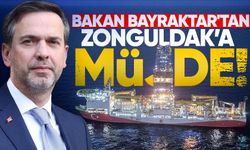 Bakan Bayraktar'tan Zonguldak ve Bartın'a müjde