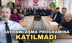 MHP İl Başkanından yeni fiyasko: MHP Bayramlaşmasına katılmadı