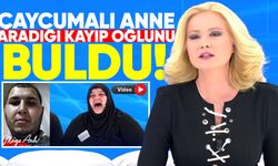 Çaycumalı anne 2 aydır aradığı kayıp oğlunu buldu