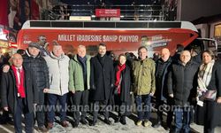 CHP Zonguldak İl ÖrgütüÖzel'in Bolu mitingine katıldı!