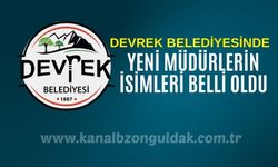 Devrek Belediyesinde 12 birimin müdürleri değişti!