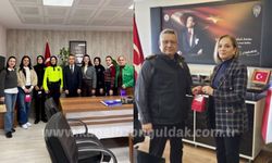 Zonguldak Emniyet Müdürlüğü kadın personelini unutmadı