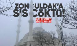 İşte Zonguldak'ta sis manzaraları!
