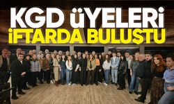 KGD üyeleri iftarda buluştu