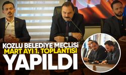 Kozlu Belediye Meclisi Mart Ayı 1. toplantısı yapıldı