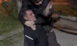 Parkta taşkınlık çıkarıp görevli bekçilere direndiler