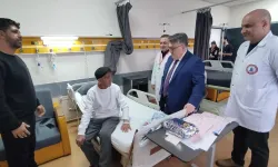 Rektör Özölçer'den BEUN hastanesine ziyaret