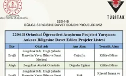 Ereğli’den TÜBİTAK proje yarışmasında büyük başarı