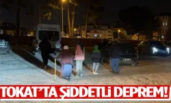 Tokat’ta 5,5 büyüklüğünde deprem: Halk sokağa döküldü!