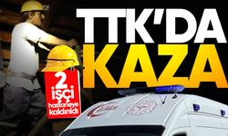TTK'da korkutan kaza: 2 madenci hastaneye kaldırıldı!