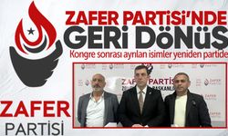 Zafer Partisi’nde geri dönüş: Kongre sonrası ayrılan isimler yeniden partide!