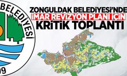 Zonguldak Belediyesi'nde İmar Revizyon planı için kritik toplantı