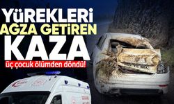 Zonguldak karayolunda yürekleri ağza getiren kaza