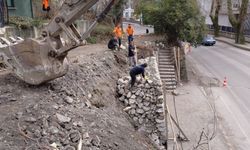 Zonguldak Belediye ekipleri 69 ambarlarında çalışmalara başladı