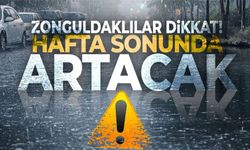 Zonguldaklılar dikkat! Sağanak yağış geliyor...