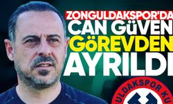 Zonguldakspor'da Can Güven dönemi sona erdi