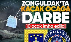 Zonguldak’ta 10 kaçak maden ocağı imha edildi