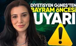 Zonguldak’ta Diyetisyen Güneş’ten bayram öncesi uyarı